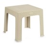 Table d'appoint Crème Plastique (47 x 42,5 x 47 cm)