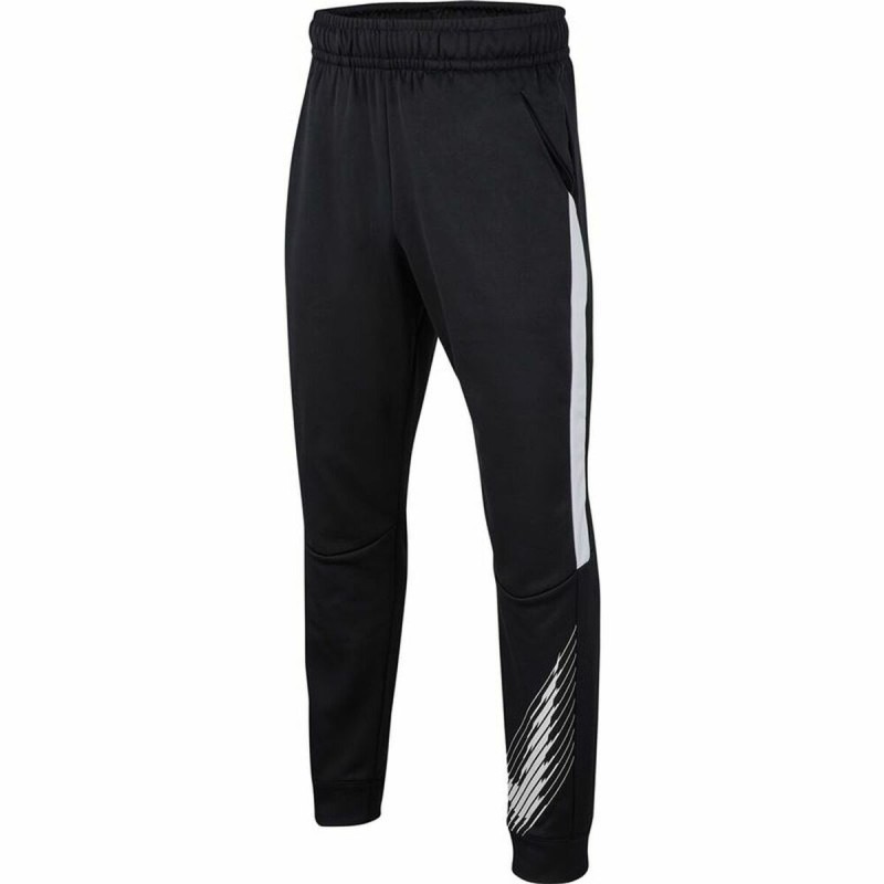 Pantalons de Survêtement pour Enfants Nike Dri-FIT Therma Noir Enfants