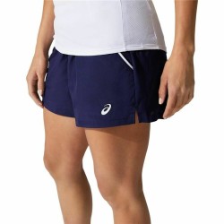 Short de Sport pour Femme Asics Court Bleu foncé