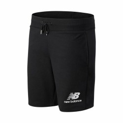 Pantalon pour Adulte New Balance Essentials Stacked Noir Homme