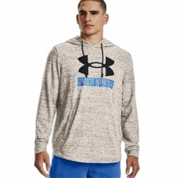 Sweat à capuche homme Under Armour Rival Terry Logo Gris clair