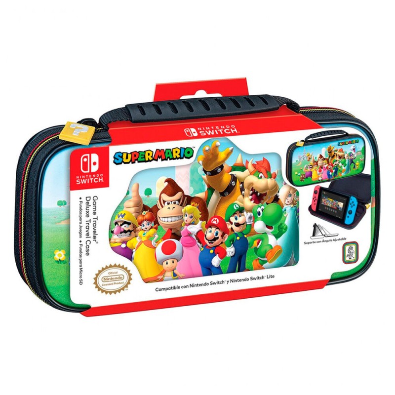 Housse et Protecteur d'Ecran pour Nintendo Switch Super Mario Ardistel NNS53