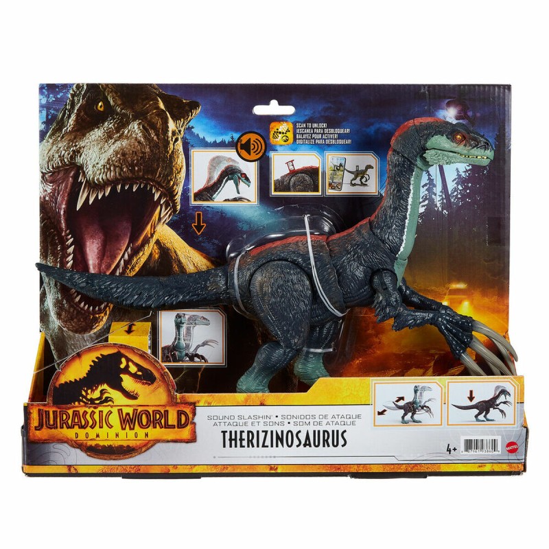 Personnage articulé Jurassic World Therizinosaurus (24,16 cm)