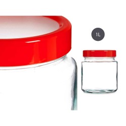 Boîte Rouge Transparent 11,5 x 35,5 x 11,5 cm verre 1 L polypropylène