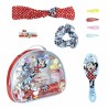 Trousse de Toilette avec Accessoires Minnie Mouse 13 Pièces Multicouleur (26 x 20 x 5,5 cm)