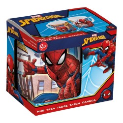 Tasse mug Spiderman Great Power Céramique Rouge Bleu (11.7 x 10 x 8.7 cm) (350 ml)