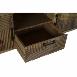 Meubles de télévision DKD Home Decor 125 x 40 x 54,5 cm Naturel Métal Marron Clair Bois de manguier