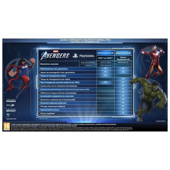 Marvel's Avengers Jeu PS5