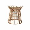 Table d'appoint DKD Home Decor Marron Verre 42 x 42 x 45 cm