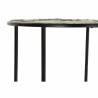 Set de 2 Tables Gigognes DKD Home Decor Naturel Noir Fer 46 x 46 x 51 cm