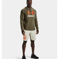 Sweat à capuche homme Under Armour  Hoodie  Kaki