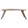 Table de Salle à Manger DKD Home Decor Marron Acacia (200 x 90 x 77 cm)