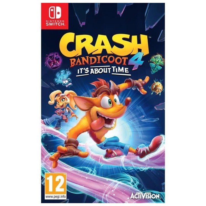 Crash Bandicoot 4: It's About Time Jeu Switch