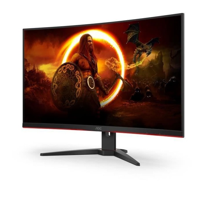 Ecran PC - AOC - CQ32G2SE/BK - 31,5 VA Incurvé QHD 1ms 165Hz HDMI Dis