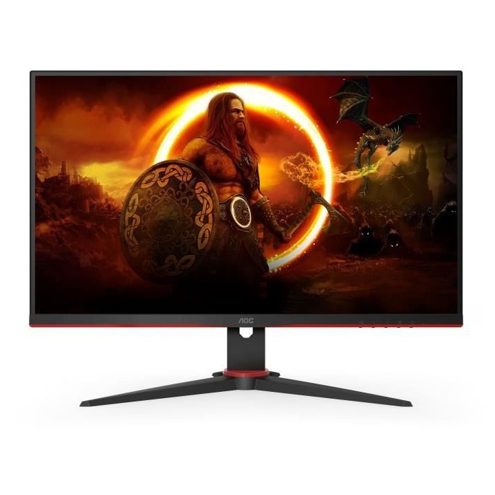 Ecran PC - AOC - 24G2SAE/BK - 23,6 VA FHD 1ms 165Hz HDMI DisplayPort V