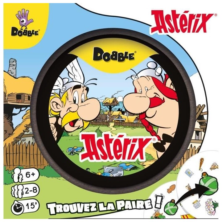 Dobble Asterix|Zygomatic - Jeu de société - 5 variantes de jeu - 6 a