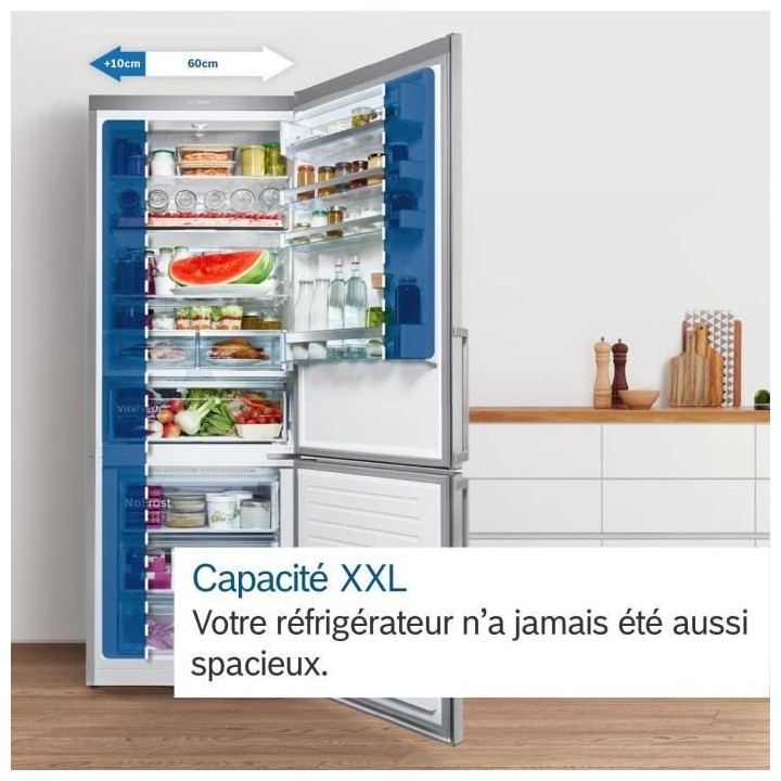 Réfrigérateur pose-libre - BOSCH KSV33VWEP SER4 - 1 porte - 324 L -