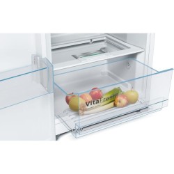 Réfrigérateur pose-libre - BOSCH KSV33VWEP SER4 - 1 porte - 324 L - H176xL60XP65 cm - Blanc