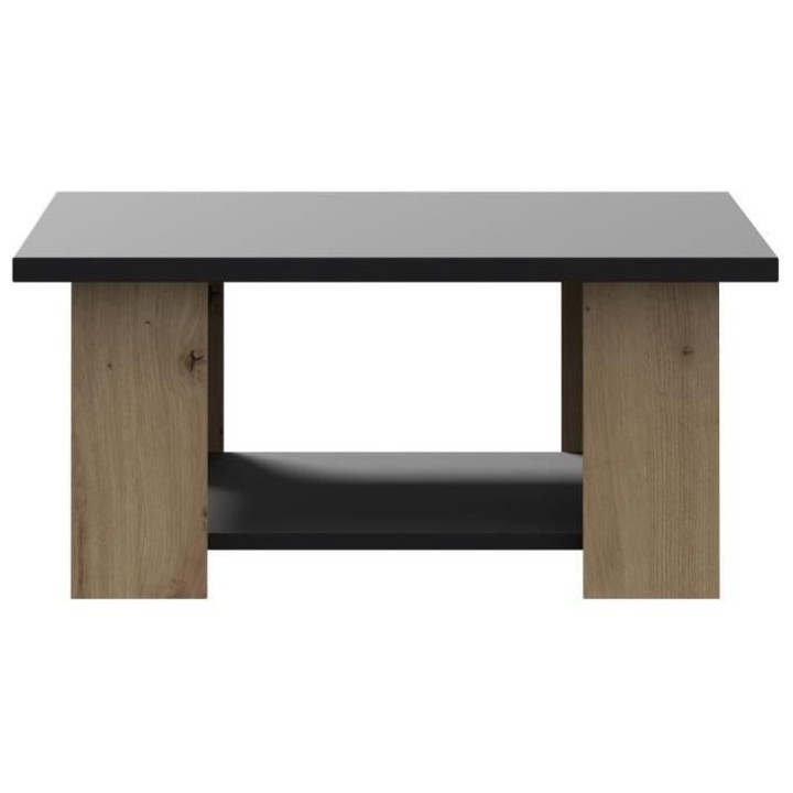 Table basse PILVI 2 Plateaux - Style contemporain - Particules mélami