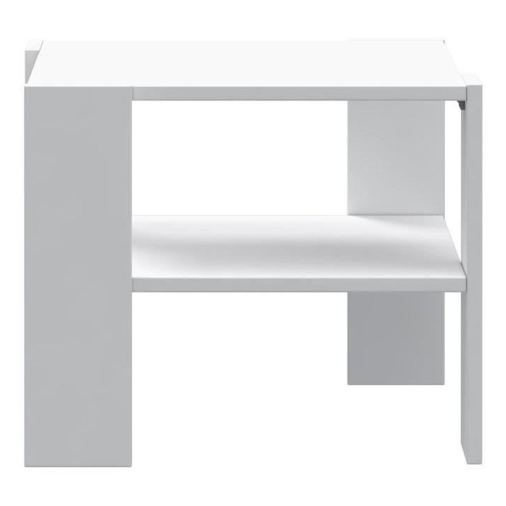 Table basse PILVI 2 Plateaux - Style contemporain - Particules mélami