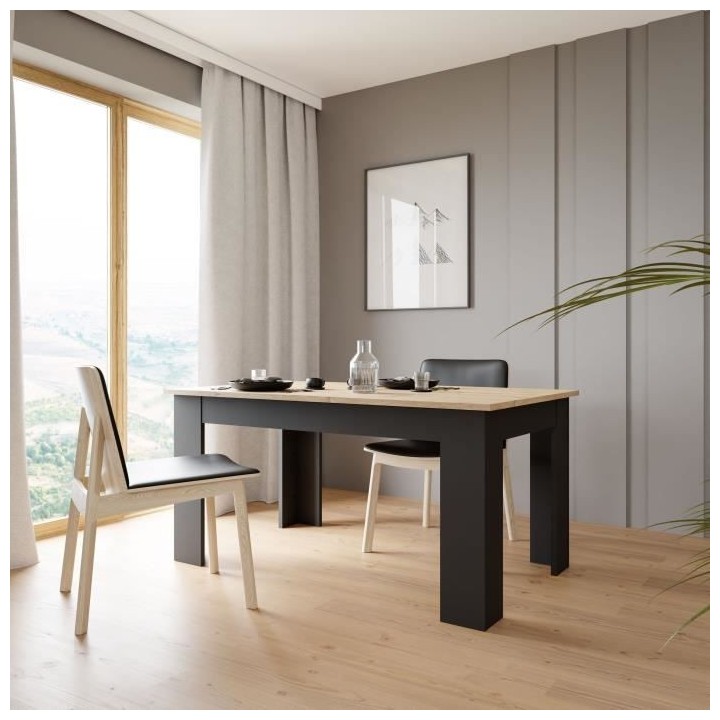 Table a manger PILVI - Style contemporain - Particules mélaminé - D