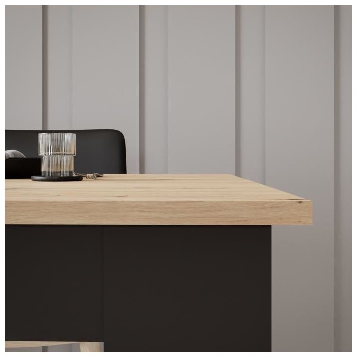 Table a manger PILVI - Style contemporain - Particules mélaminé - D