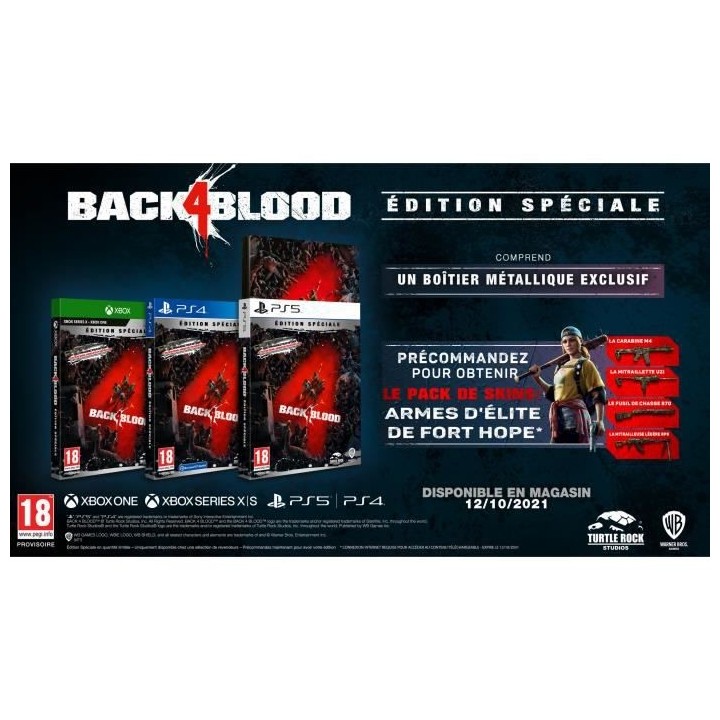 Back 4 Blood - Edition Spéciale Jeu PS5