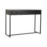 Console DKD Home Decor Noir Métal Bois de manguier 110 x 35 x 80 cm