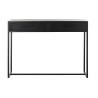 Console DKD Home Decor Noir Métal Bois de manguier 110 x 35 x 80 cm