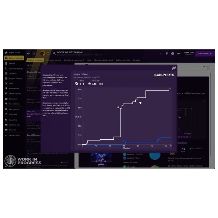 Football Manager 2021 Touch Jeu Switch (Code dans la boîte)