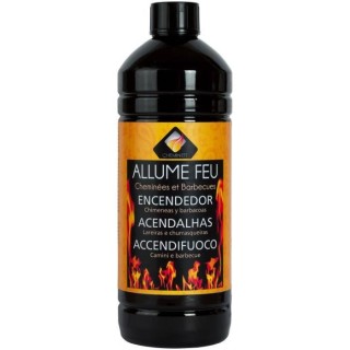 CHEMINETT Allume feu liquide classique - 1 L - sans odeur désagréabl