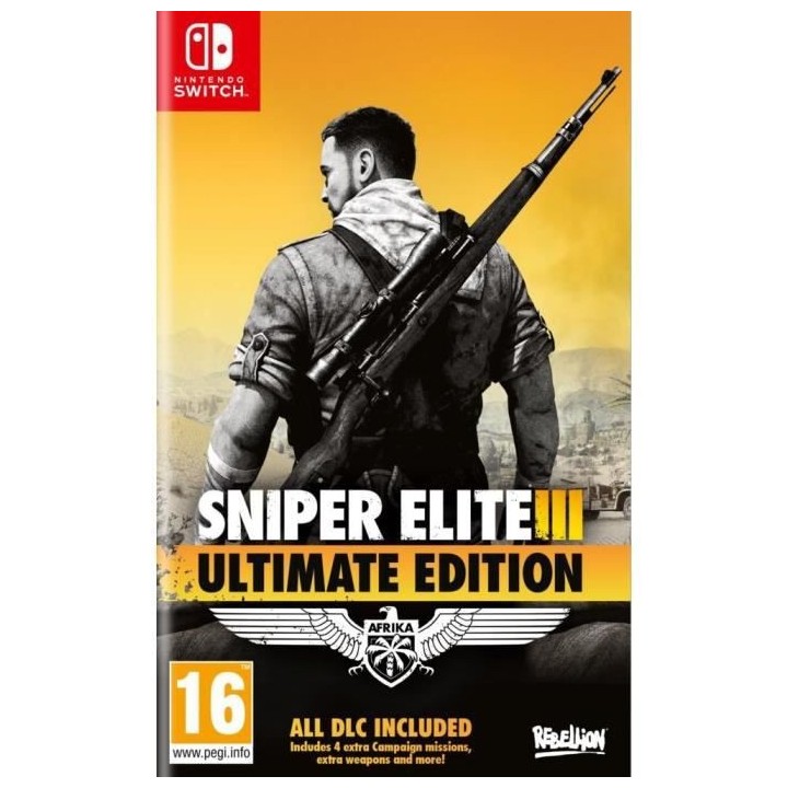 Sniper Elite 3 Ultimate Edition Jeu Switch