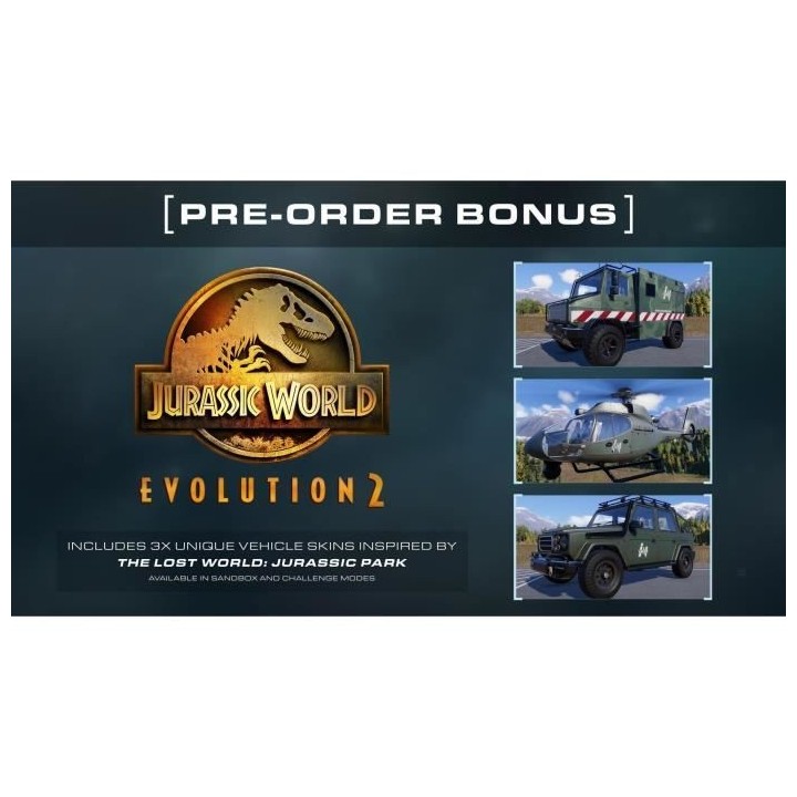Jurassic World Evolution 2 Jeu PS5