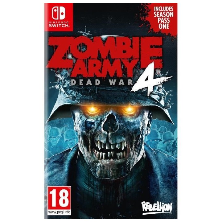 Zombie Army 4 Dead War Jeu Switch