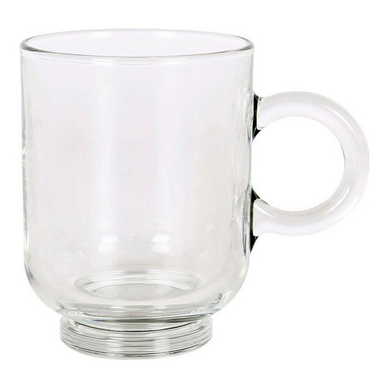 Ensemble de 6 tasses à café Royal Leerdam Sentido Mug Verre Transparent (37 cl)