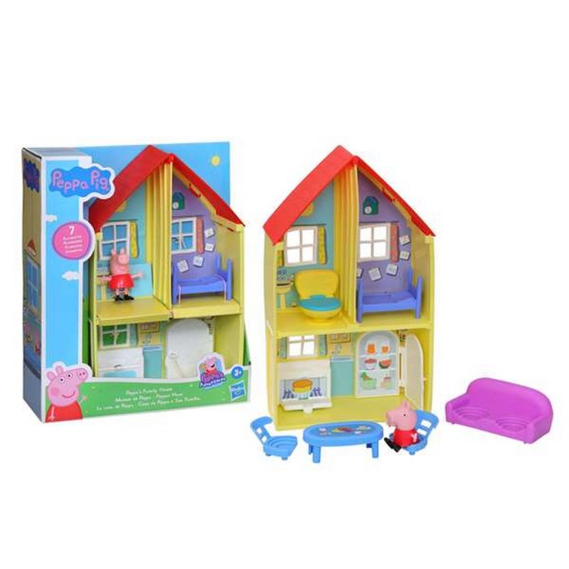 Maison de poupée Peppa Pig Family House 30 x 25 x 8,6 cm