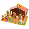 Ensemble de poupées Colorbaby Nativity Scene 20 Pièces