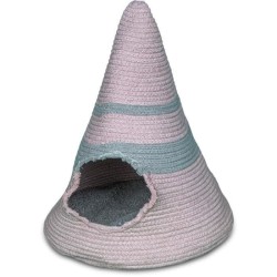 VADIGRAN Tipi Bobo - 50x50x40 cm - Rose - Pour chien