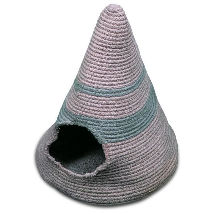VADIGRAN Tipi Bobo - 50x50x40 cm - Rose - Pour chien