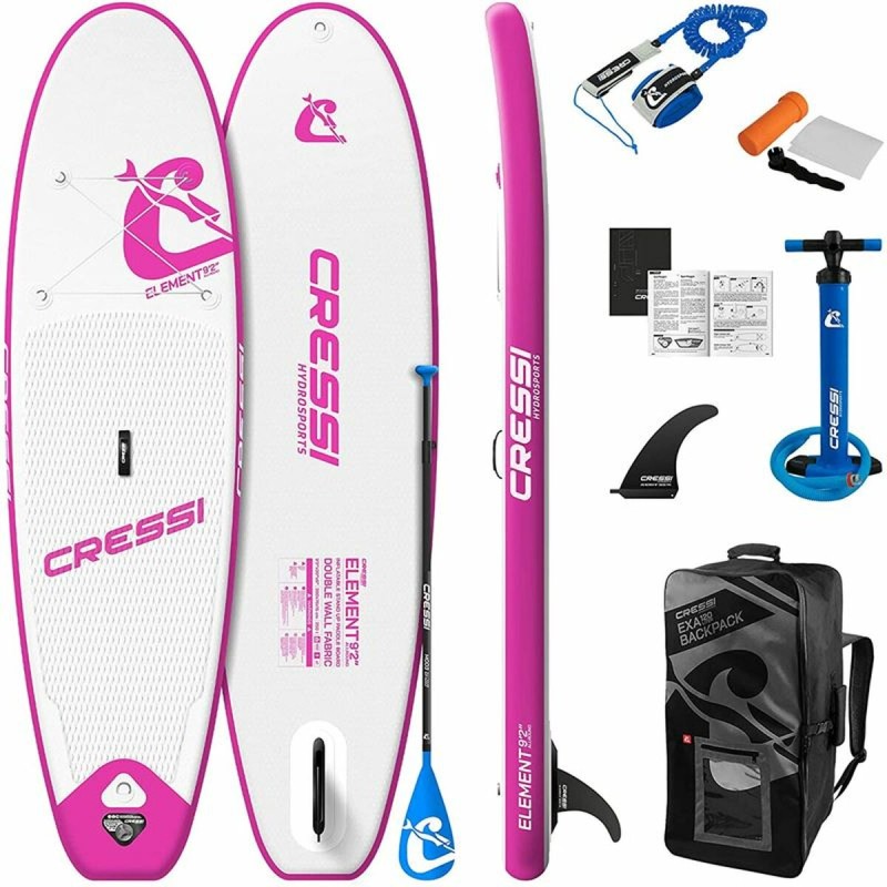 planche de Paddle Surf Element  All Round Cressi-Sub 9,2" Blanc Blanc/Rose