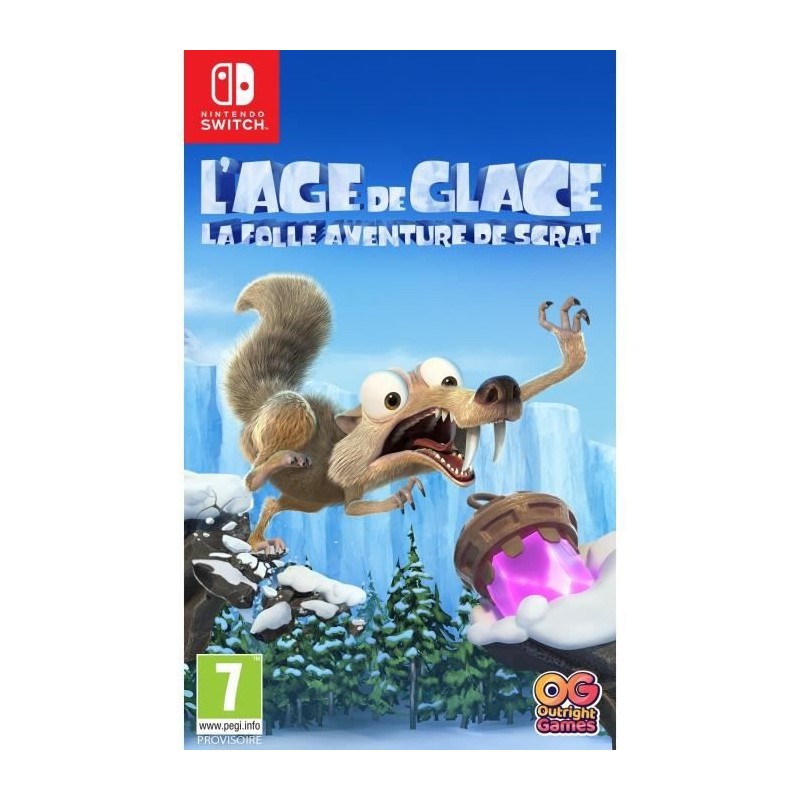 L'Âge de Glace : La Folle Aventure de Scrat Jeu Switch