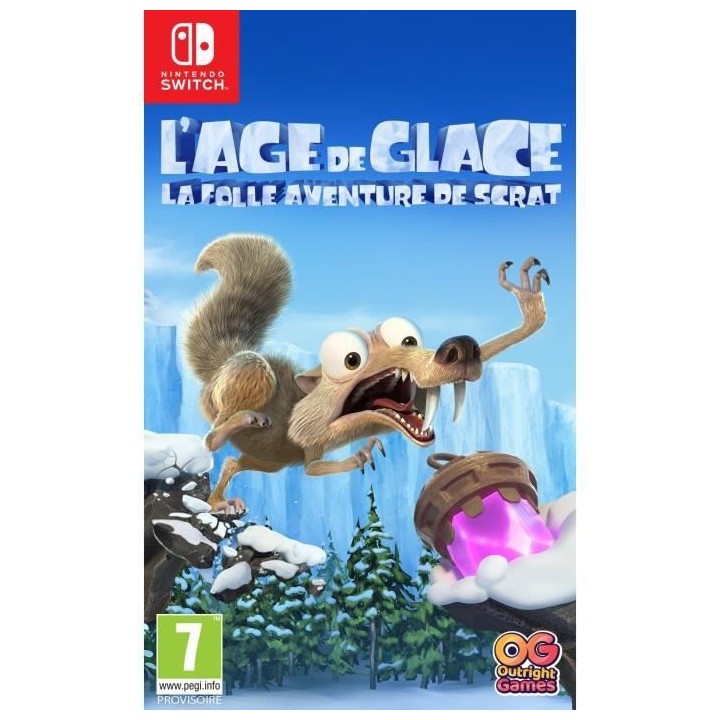 L'Âge de Glace : La Folle Aventure de Scrat Jeu Switch