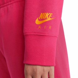 Sweat-shirt à capuche fille  CROP HOODIE  Nike DM8372 666  Rose