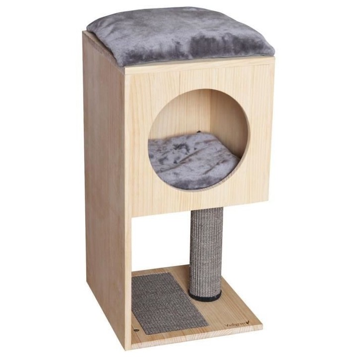 VADIGRAN Grimpoir Urban Boxy - 38x38x78 cm - Pour chat