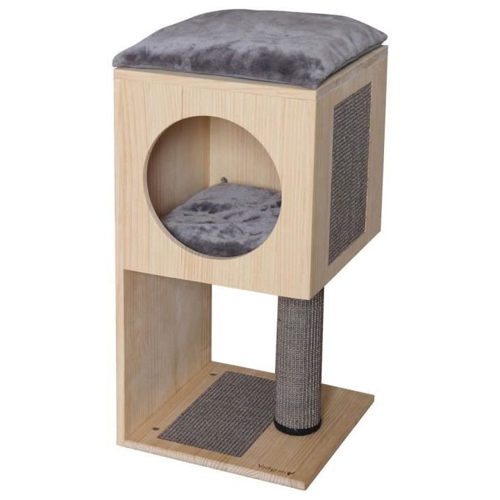 VADIGRAN Grimpoir Urban Boxy - 38x38x78 cm - Pour chat