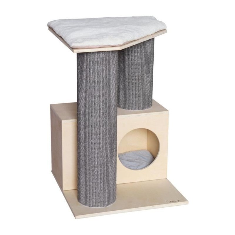 VADIGRAN Grimpoir Urban XL Castle - 60x60x87 cm - Pour chat