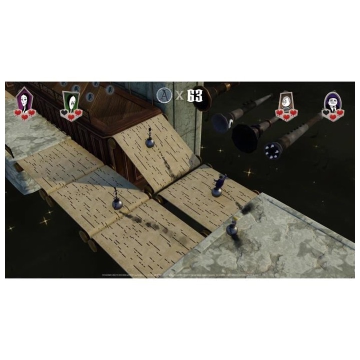 La Famille Addams : Panique au Manoir Jeu Switch