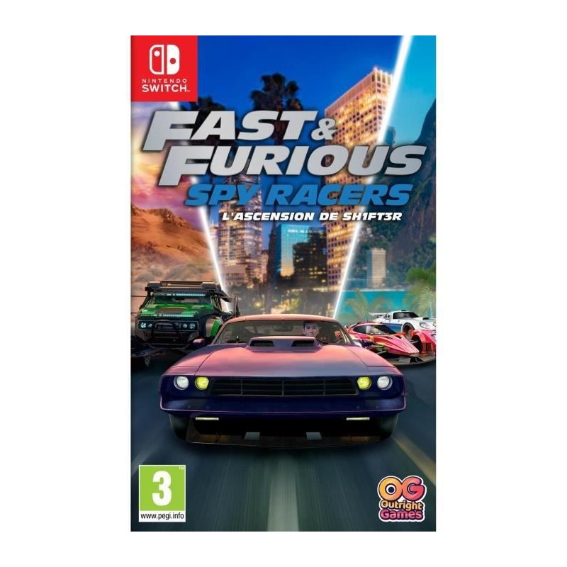 Fast & Furious : Spy Racer - L'ascension de Sh1ft3r Jeu Switch