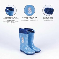 Bottes en Caoutchouc pour Enfants Frozen Bleu