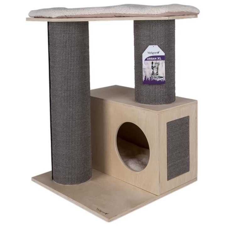 VADIGRAN Grimpoir Urban XL Castle - 60x60x87 cm - Pour chat
